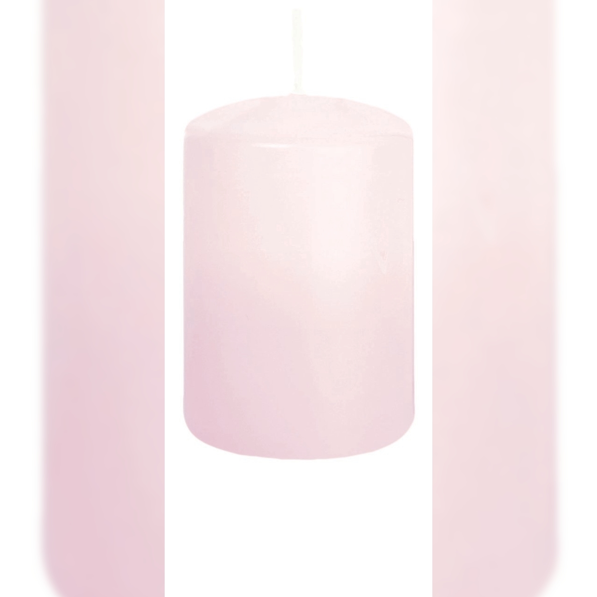 Wiedemann Kerzen Stumpenkerzen Rosa Ø 78 x 100 mm, 8 Stück Image