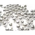 100 Qty. 4Mm Round Lightweight Seamless Beads .925 Sterling Silver By