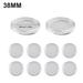 10Pcs Coin Case Transparent Round Storage Case Holder Coin Plastic Box 38/50mm