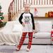 Family Matching Christmas Pajamas Set Cotton Xmas Deer Holiday Pajamas Sleepwear Kids 10-11