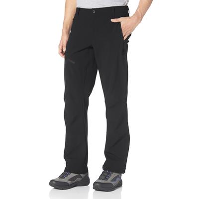 Funktionshose POLARINO, Herren, Gr. 54 (L), N-Gr, schwarz (schwarz (funktionshose aus recyceltem material)), Obermaterial: 92% Polyamid, 8% Elasthan, sportlich, normal, Hosen, aus atmungsaktivem Material
