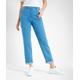 5-Pocket-Jeans RAPHAELA BY BRAX "Style CORRY" Gr. 42K (21), Kurzgrößen, blau (bleached) Damen Jeans 5-Pocket-Jeans
