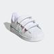 Sneaker ADIDAS ORIGINALS "SUPERSTAR" Gr. 24, weiß (cloud white, cloud white) Schuhe Sneaker