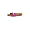 Pantolette LICO "Pantolette Bioline Once More", Gr. 39, rosa, Synthetik, Schuhe