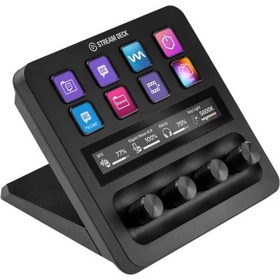 ELGATO Streaming-Box "Stream Deck +" Streaming-Boxen Backlit, Hotkeys and Media Keys, Integrated Stand, Customizable Keys schwarz (eh13) Internet-TV