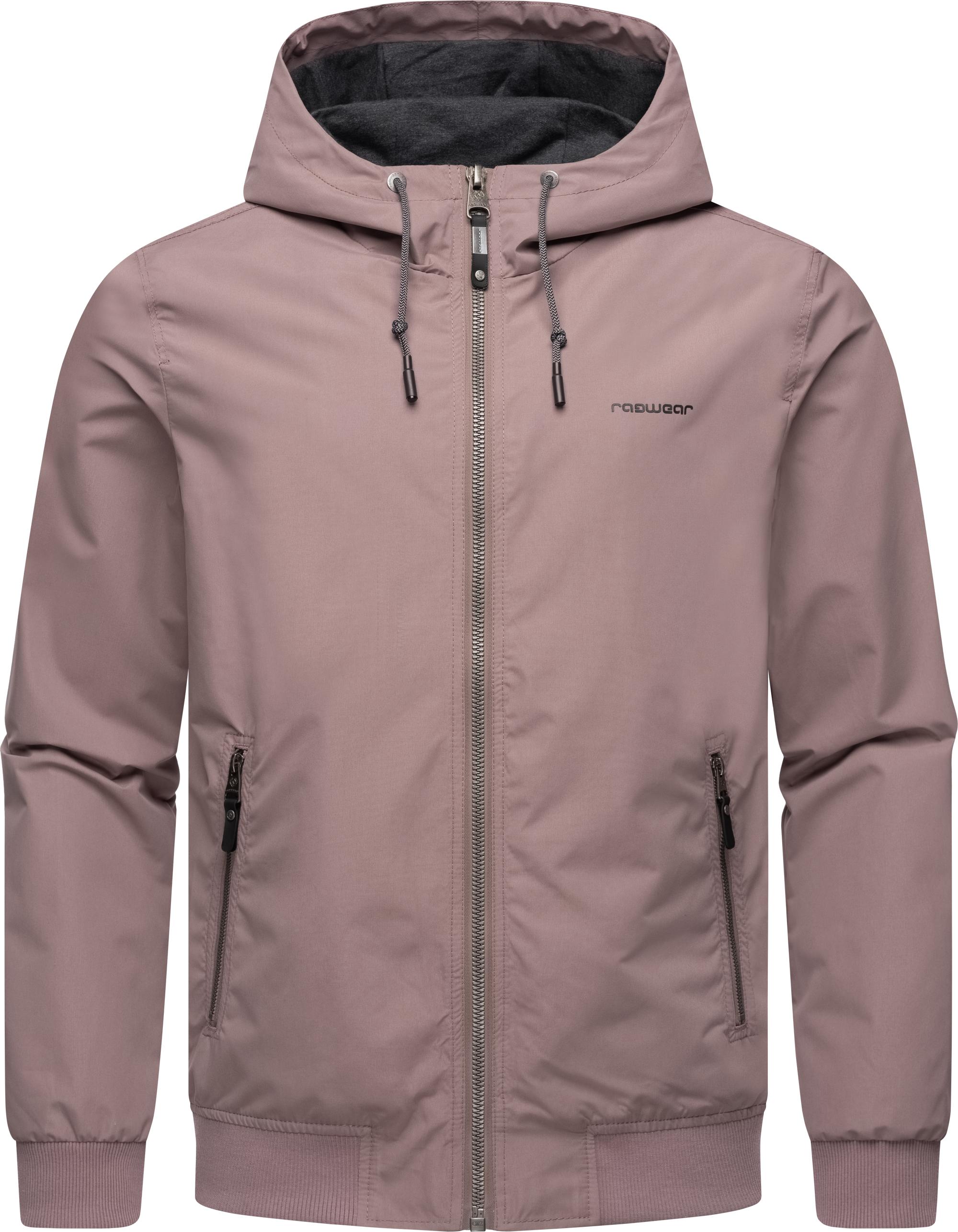 Outdoorjacke RAGWEAR "Perci", Herren, Gr. L (52), lila (mauve), Obermaterial: 100% Polyester; Innenfutter: 100% Polyester, gerade hüftbedeckend, hoch geschlossener Ausschnitt, Ärmel ohne Ärmelschlitz Rippstrickbündchen, Jacken Outdoorjacke,...