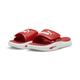 Sandale PUMA "SoftridePro 24 V Slides Erwachsene" Gr. 43, rot (for all time red white) Schuhe Puma
