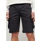 Cargobermudas SUPERDRY "CORE CARGO SHORT" Gr. 36, N-Gr, schwarz (blackboard) Herren Hosen Bermudas