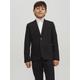 Blusenjacke JACK & JONES JUNIOR "JPRSOLAR BLAZER NOOS JNR" Gr. 128, schwarz (black) Jungen Jacken Westen