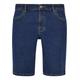 Stoffhose URBAN CLASSICS "Urban Classics Herren Relaxed Fit Jeans Shorts" Gr. 36, Normalgrößen, blau (indigo washed) Herren Hosen Stoffhosen