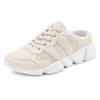 Sabot LASCANA, Damen, Gr. 41, beige, Obermaterial: 100% Textilmaterial. Futter: 100% Textilmaterial. Decksohle: 100% Textilmaterial. Laufsohle: 100% Synthetik, unifarben, casual, Schuhe Clog, Sneaker, Freizeitschuh, Halbschuh, aus Textil VEGAN