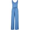 Jumpsuit URBAN CLASSICS "Urban Classics Damen Ladies Long Sleevless Modal Jumpsuit", Damen, Gr. 4XL, US-Größen, blau (horizonblau), 77% Modal, 23% Polyester, unifarben, loose fit, ohne Ärmel, Overalls