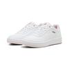 Sneaker PUMA "COURT CLASSY", Gr. 42,5, pink (puma weiß, whisp of pink, puma silber), Synthetik, sportlich, Schuhe
