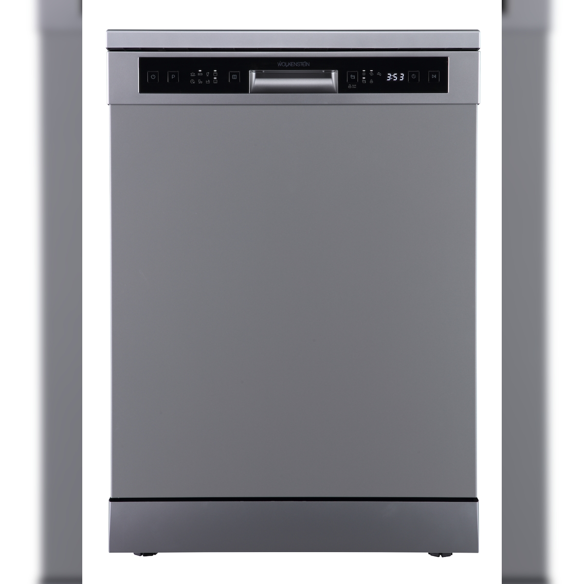 Wolkenstein WGSP14-6DS Standgeschirrspüler, Silber, 14 Gedecke Image
