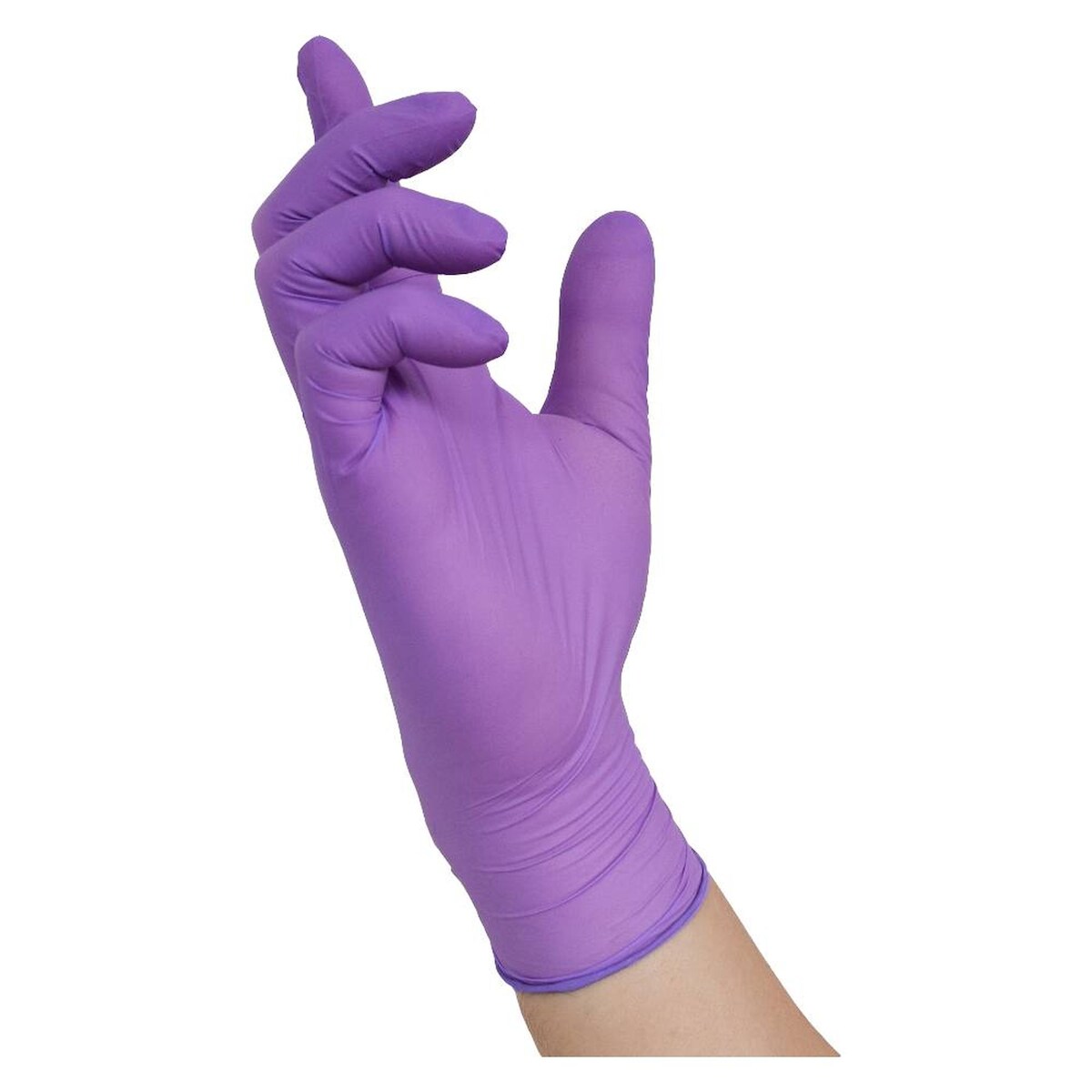 MCD Medical Care Dental GmbH 1000 Nitras VIOLET WAVE Nitrilhandschuhe | Gr. XS - XL | lavendel | Einweghandschuhe Image