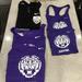 Nike Tops | Lot Of 5 Lsu Tank Tops Nike Drifit | Color: Black/Purple | Size: M