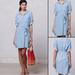 Anthropologie Dresses | Anthro Cloth & Stone Chambray Belted Button Down Shirttail Shirt Dress | Color: Blue | Size: Xs