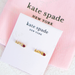 Kate Spade Jewelry | Kate Spade Love You Mom Love Mini Studs Earrings Nwt Gifts | Color: Gold/Red | Size: Os