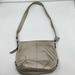 Coach Bags | Coach Shoulder/Converts To Cross Body Bag, Silver Pebbled Leather Hobo Style | Color: Silver | Size: Os