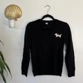 J. Crew Sweaters | Almost Vintage J. Crew Wool Sweater With Terroir Logo | Color: Black/White | Size: S