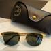 Ray-Ban Accessories | 1970s Vintage Gold B&L Ray-Ban Sunglasses W/ Case, Wo386 Signet. | Color: Gold | Size: Os