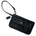 Coach Bags | Coach Vintage Black Pebble Leather Wristlet | Color: Black/Silver | Size: Os