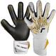 REUSCH Kinder Torwarthandschuhe Pure Contact Gold GluePrint Junior, Größe 5,5 in white / gold / black