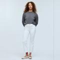 Madewell Jeans | Madewell Women's White Kick Out Cropped Jeans Nwt | Color: White | Size: Various