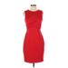 Bailey 44 Casual Dress - Sheath: Red Solid Dresses - Women's Size Small
