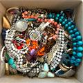 J. Crew Jewelry | 2 Lbs “Bottom Of Box” Mystery Jewelry Lot~ Hidden Treasures From Jewelry Haul | Color: Gold/Silver | Size: 3 Pounds