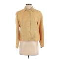Coldwater Creek Jacket: Short Gold Jackets & Outerwear - Women's Size Small Petite
