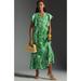 Anthropologie Dresses | New Anthropologie Maeve The Cassandra Maxi Dress Size Small | Color: Green | Size: S