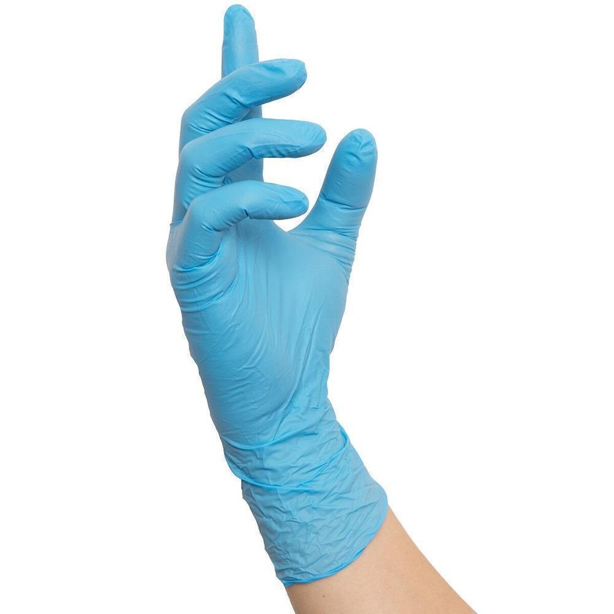 MCD Medical Care Dental GmbH 1000 Nitras SUPREME NITRILE Nitrilhandschuhe | Gr. M | blau | Einweghandschuhe Image