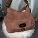 Michael Kors Bags | Michael Kors Brown Suede Hudson Downtown Hobo Bag | Color: Brown | Size: Os