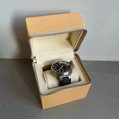 Louis Vuitton Accessories | Louis Vuitton Q1031 Men's Tambour Diving Automatic Watch | Color: Brown/Silver | Size: Os