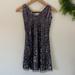 Free People Dresses | Free People Intimately Black Sequin Dress | Color: Black | Size: Xs