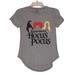 Disney Tops | Disney Hocus Pocus Junior Size Xs Short Sleeve Graphic Tee | Color: Gray | Size: Xsj