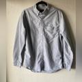 American Eagle Outfitters Shirts | American Eagle Button Down Shirt Lt 100% Cotton | Color: Gray | Size: Lt