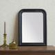 Decoclico Factory - Miroir trumeau noir charbon 40 x 53 cm - Manderley - Noir