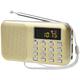 Poste Radio Portable, Radio fm am Piles et Secteur, MP3, Enceinte, Support tf Card/USB, Torch,