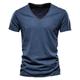 Gyios mens t shirts Cotton Men T Shirt Tops O-neck Thin Short Sleeve Tees Men's Fitness T-shirt For Men Size S-5xl-c-xxl Bust 110cm