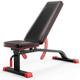 Weights Bench Adjustable Weights Bench Foldable,Gym Training Fitness Incline Multiuse Sit Up Full Body Workout Flat/Incline/Decline Workout Exercise