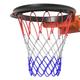 Heavy Duty Basketball Net, Heavy Duty Basketball Net Replacement, Portable Detachable Outdoor Basketball Nets, Anti Whip Basketball Hoop Net Replacement, Universal Basketball Netting