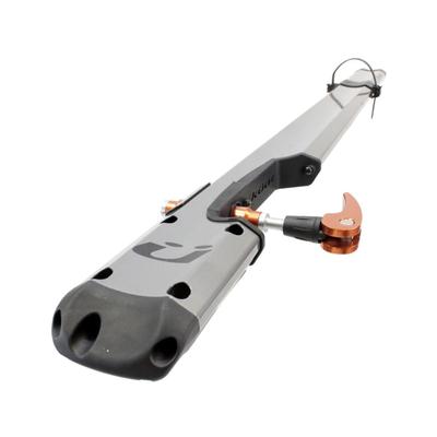 Kuat TRIO - Fork Mount Carrier Gun Metal Gray & Orange TR01