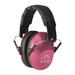 Walkers Game Ear Pro Low Profile Folding Muffs - Pro-Low Profile Folding Muff Pink