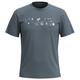 Smartwool - Gone Camping Graphic Short Sleeve Tee Slim Fit - Merinoshirt Gr M;S;XXL grau/blau;schwarz