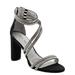 David Tate Bride - Womens 8 Black Sandal Medium