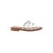 Sincerely Jules Sandals: White Shoes - Women's Size 6 1/2