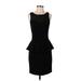 Kensie Casual Dress - Party: Black Solid Dresses - Women's Size Small