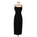 Ann Taylor Cocktail Dress - Sheath: Black Solid Dresses - Women's Size 6 Petite